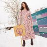 Viscose Jersey Flowers and Ornaments | Katia Fabrics – cream/lavender,  thumbnail number 5