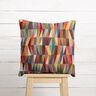 Decor Fabric Tapestry Fabric graphic zigzag – light beige/carmine,  thumbnail number 7