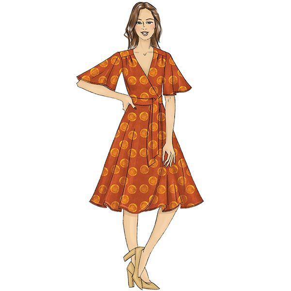 Wrap dress | Butterick 6654 | OneSize,  image number 3