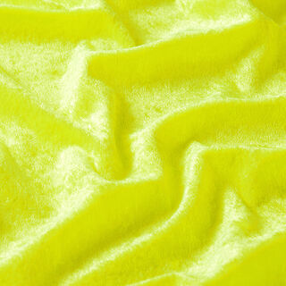 Crushed Velvet – neon yellow, 
