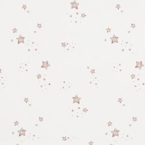 GOTS French Terry Meteor shower Digital Print – ivory, 