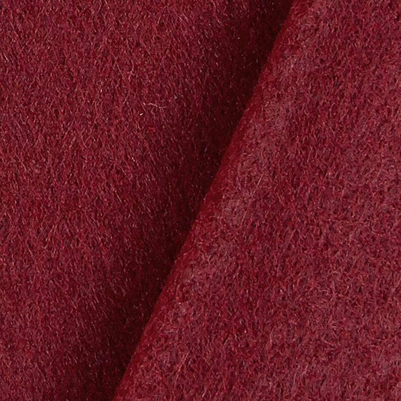 Felt 90 cm / 1 mm thick – burgundy, image number 3