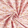 Cotton Jersey cute swans – light pink/white,  thumbnail number 3