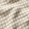 Houndstooth coarse coat material – beige/white,  thumbnail number 2