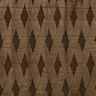 Faux Fur Bouclé Diamonds – dark brown,  thumbnail number 1