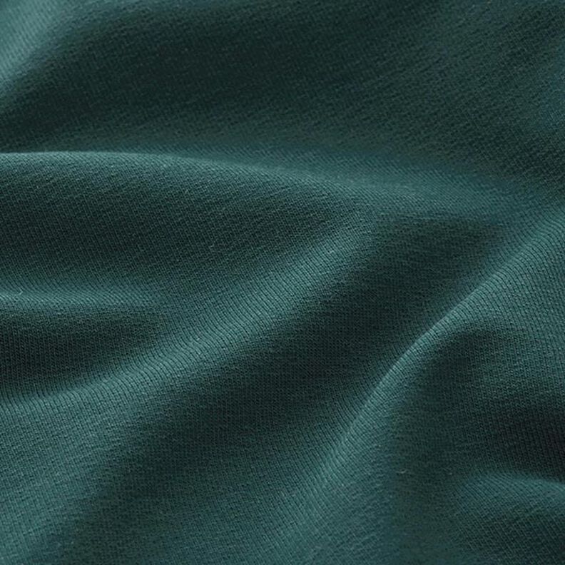 Light French Terry Plain – dark green,  image number 4