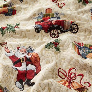 Tapestry Decor Fabric Santa – beige, 