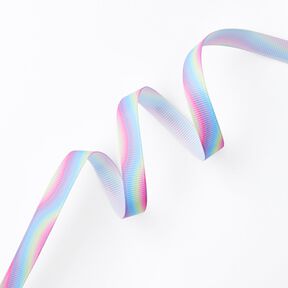 Grosgrain ribbon rainbow pastel [Ø 25 mm] – mauve, 