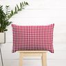 Cotton Vichy check 1 cm – red/white,  thumbnail number 6