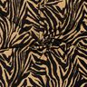 Viscose Jersey Zebra print – mocca/black,  thumbnail number 3