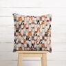 Decor Fabric Half Panama elegant cats – natural/grey,  thumbnail number 9