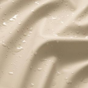 Plain raincoat fabric – natural, 
