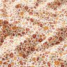 Cotton Poplin Autumn Flowers – white/burgundy,  thumbnail number 2