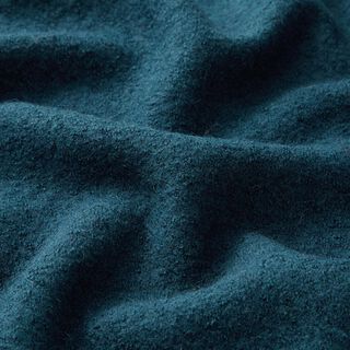 Lightweight viscose and wool blend knitted fabric – ocean blue, 