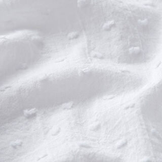 Cotton dobby batiste – white, 