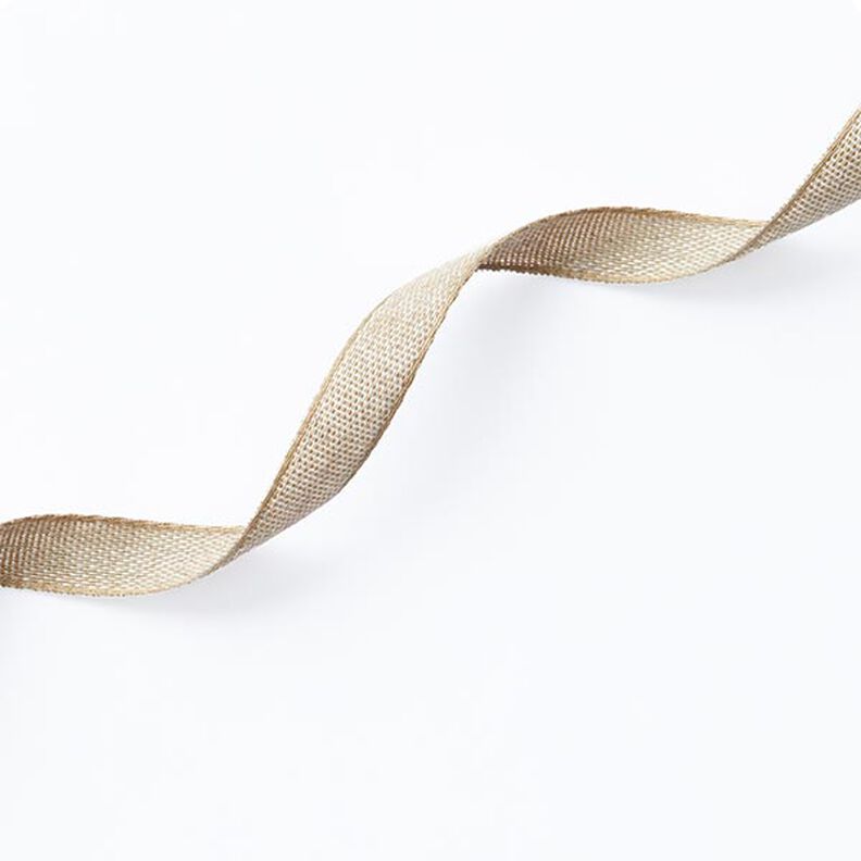 Linen/Cotton Woven Trim [ 10 mm ] – beige,  image number 2