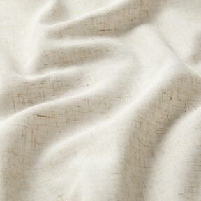 Curtain Fabric Linen Blend Plain – natural, 