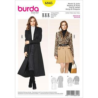 Sports Coat / Jacket, Burda 6845, 