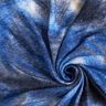 Brushed fine knit batik – navy blue/midnight blue,  thumbnail number 3