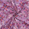 Quilted Fabric Doubleface Diamonds | Poppy Fabrics – blue lilac/chestnut,  thumbnail number 3