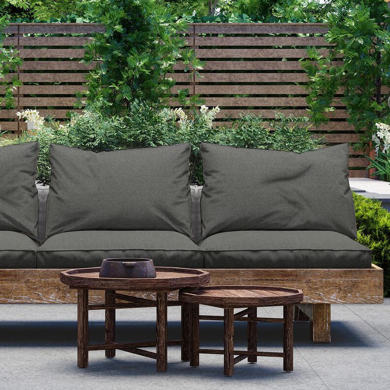 Outdoor Fabric Canvas Plain – granite,  image number 5