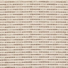 Decor Fabric Jacquard rustic stripes – medium brown/natural, 