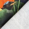 Decor Fabric Half Panama Digital Print Exotic – dark green,  thumbnail number 4