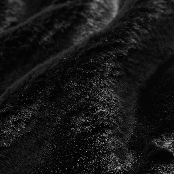 Upholstery Fabric Faux Fur – black,  image number 3