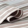 Outdoor Deckchair fabric Longitudinal stripes 44 cm – light brown/light grey,  thumbnail number 3