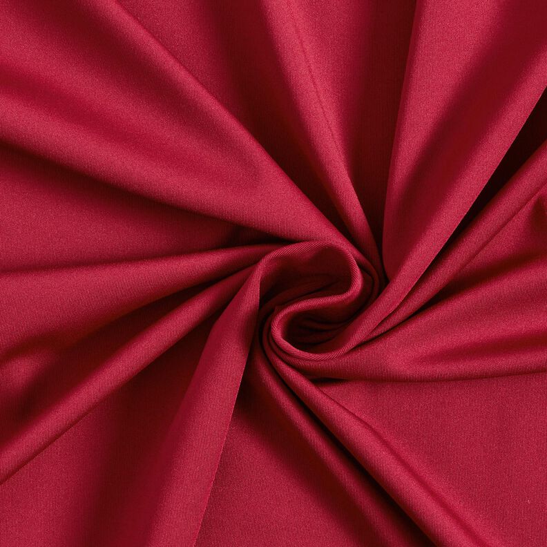 Plain sports and functional jersey – burgundy,  image number 1