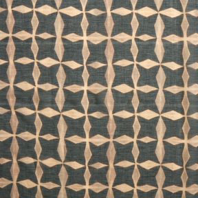 lightweight cotton-linen blend crosses – black/almond, 