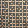 lightweight cotton-linen blend crosses – black/almond,  thumbnail number 1