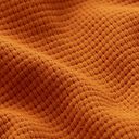 Mini Cotton waffle jersey Plain – terracotta, 