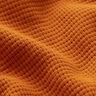 Mini Cotton waffle jersey Plain – terracotta,  thumbnail number 3