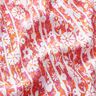 Viscose crepe flowers and branches – orange/pink,  thumbnail number 2