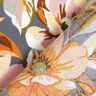 Coated Cotton stylish flowers &ndash; slate grey/ros&eacute;,  thumbnail number 4