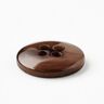 4-hole button marbled [Ø 15 mm] – chestnut,  thumbnail number 3