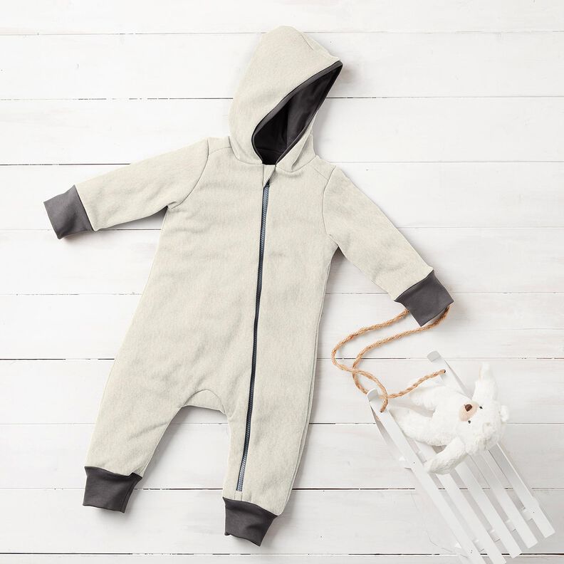 Fulled woollen loden – cream, image number 9