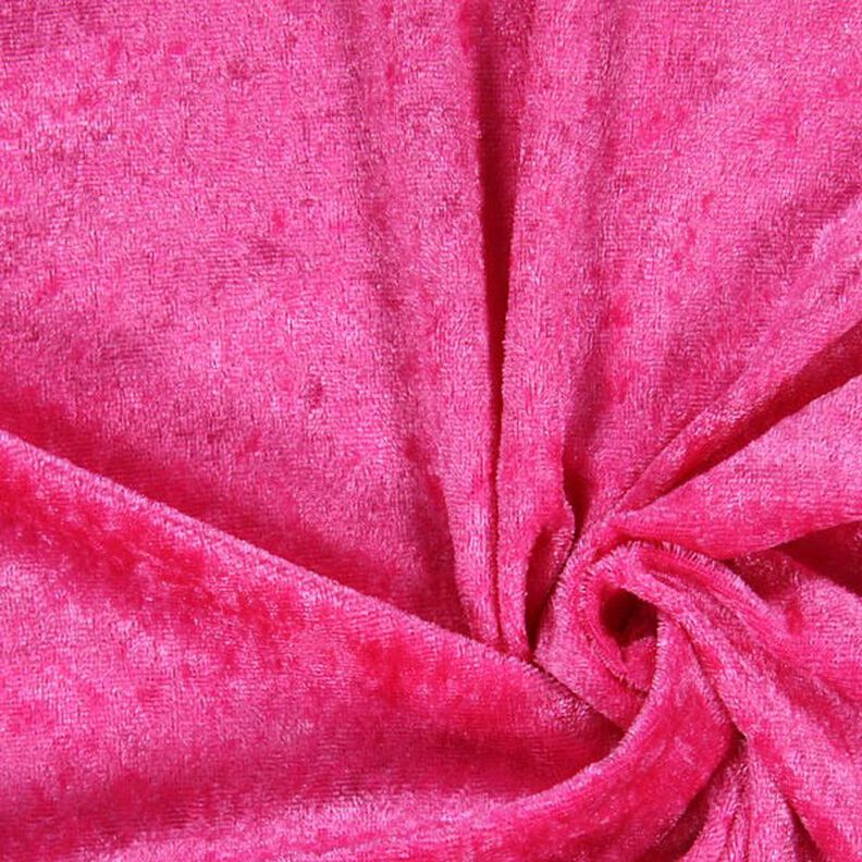 Panne velvet – intense pink,  image number 1