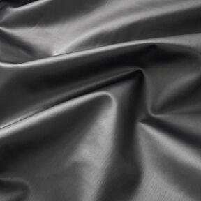 Upholstery Fabric Imitation Leather Shimmering – stone grey, 