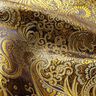 Garment jacquard, metallic paisley – gold/black,  thumbnail number 2