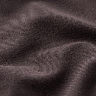 Light French Terry Plain – dark brown, 