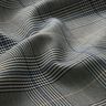 Glen Plaid Stretch Viscose – grey/indigo,  thumbnail number 2