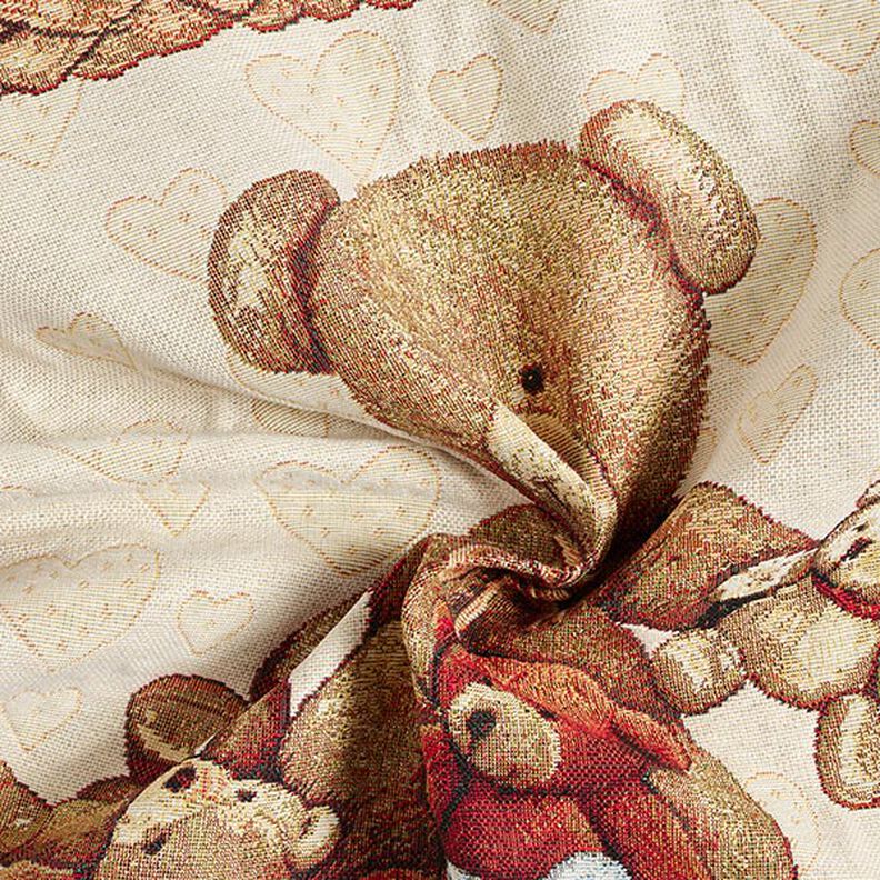 Tapestry Decor Fabric Panel Teddy Bears – beige,  image number 3