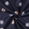 embroidered flowers baby cord – midnight blue,  thumbnail number 3