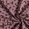 French terry Leopard Print – lilac,  thumbnail number 3