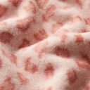 Fluffy leopard print fleece – rosé/dusky pink, 
