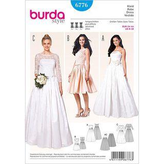 Corset Dress, Burda 6776, 