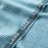 Glen Plaid Wool Fabric – turquoise,  thumbnail number 4