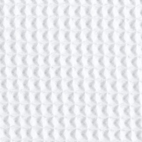 Waffle Piqué large honeycombs – white, 